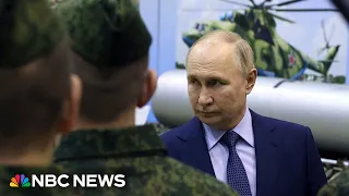 Putin says Russia has no designs on NATO countries but will shoot down F-16s supplied to Ukraine