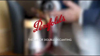 How to double decant red wine - Penfolds