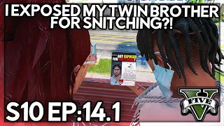 Episode 14.1: I Exposed My Twin Brother For Snitching?! | GTA RP | GW Whitelist