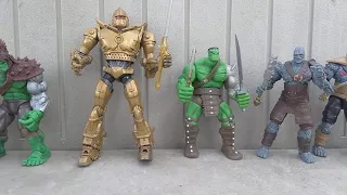 Marvel legends custom Hulk Planet hulk toys