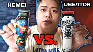 UBEATOR AND KEMEI CLIPPERS, REVIEW AND COMPARE