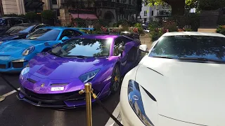 Arab Supercars at The Dorchester, Mayfair, London - 1/02/2019