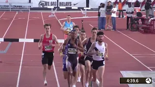 Men's 3000m Steeplechase Invitational Elite Section 2 - Mt. Sac Relays 2024 [Full Race]