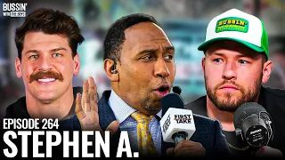 Stephen A Smith On Competing With Pat McAfee + Staying On Top At ESPN