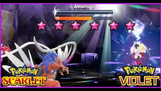 Koraidon VS 6 STAR Ghost Tera Armarogue Raid Clear | Tera Raid Log | Pokemon Scarlet and Violet