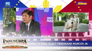 PSG mahigpit ang seguridad sa Malacañang | Panunumpa: The Marcos Inaugural (30 June 2022)