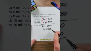 Responda rápido! #Matemática #desafio