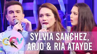 Sylvia Sanchez, Arjo Atayde, and Ria Atayde's acting showdown | GGV