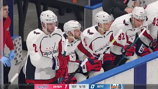 NHL 22 Playoff mode gameplay: Washington Capitals vs New York Islanders - (Xbox Series X) [4K60FPS]