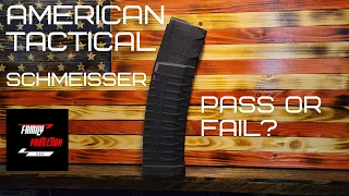 American Tactical Schmeisser 60 round mag. Pass or fail??