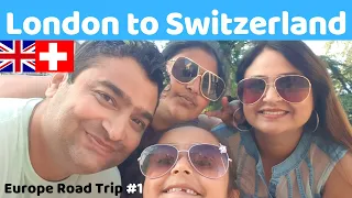 S01E20 Dover to Calais Ferry | London to Switzerland by Car | Europe Family Road Trip | Delhi Boye