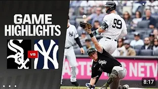 White Sox vs. Yankees resumen del juego (5/18/24) |