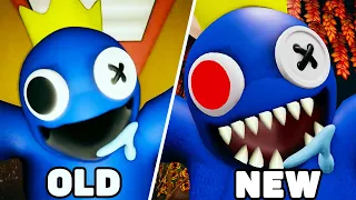 RAINBOW FRIENDS 2 ALL OLD JUMPSCARES VS NEW JUMPSCARES