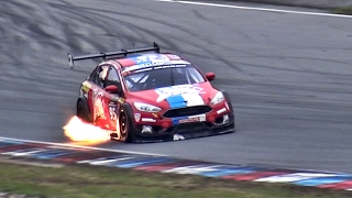 MARC Ford Focus 5.0 V8 Amazing Sound & Insane Flames!