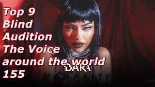 Top 9 Blind Audition (The Voice around the world 155)(REUPLOAD)