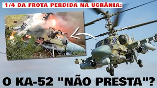 1/4 dos helicópteros KA-52 não "voltaram pra casa". Entenda os motivos