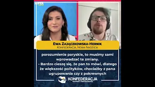 Zielony Ład do kosza! Ewa Zajączkowska miażdży zielonego aktywistę!