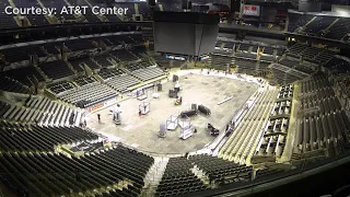 From Rampage to Spurs: Watch full time-lapse video of AT&T Center makeover