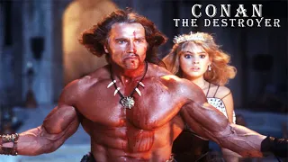 Conan The Destroyer 1984 Movie || Arnold Schwarzenegger|| Conan The Destroyer Movie Full FactsReview