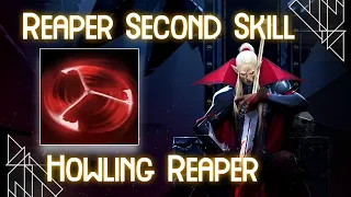 V Rising  -  Reaper Second Skill -  Howling Reaper