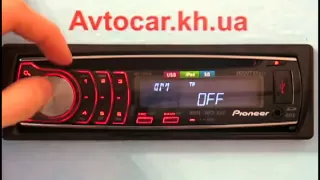 Видеообзор автомагнитолы Pioneer DEH-6300SD avtocar.kh.ua