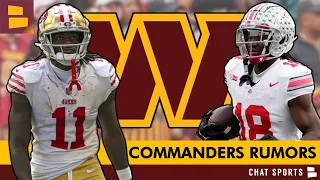 Latest Commanders Trade Rumors Ft. Brandon Aiyuk, Jonathan Allen + Draft Marvin Harrison Jr.? | Q&A