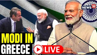 PM Modi In Greece LIVE | PM Modi Addresses Indian Diaspora In Athens | PM Modi LIVE | PM Modi Speech
