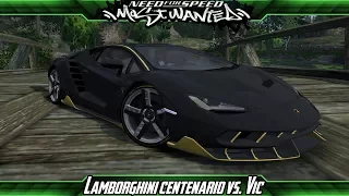 Need for Speed: Most Wanted Mods - Lamborghini Centenario vs. Vic