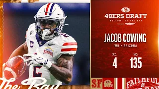 Why 49ers Jacob Cowing might be the best receiver in the 2024 Draft!