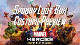 Spooky Loot Box Costume Preview - Marvel Heroes Omega (PS4/XBOX)