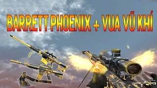 Test vũ khí Barrett Gold Phoenix và chế độ mới - Quang Brave