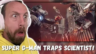 SUPER G-MAN TRAPS SCIENTIST! skibidi toilet zombie universe 23 ( New Virus) REACTION!!!