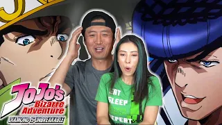 JOSUKE HIGASHIKATA! | JOJO'S DIAMOND IS UNBREAKABLE EPISODE 1 REACTION!