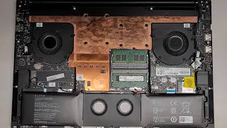 Razer Blade Pro 17 RZ09-02877E92 Disassembly RAM SSD Upgrade Replacement Repair Quick Look Inside