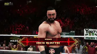 WWE2K20 Drew McIntyre vs Brock Lesnar￼ in a Hell In A Cell Match ￼