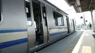 横須賀線　E217系15連　逗子行き　鎌倉駅発車　発車メロディー付き