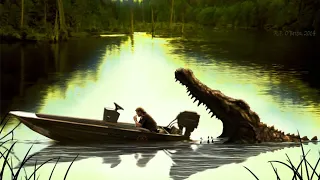 Lake Placid (1999) Movie Explained In Telugu | Big Crocodile Movie Summarized