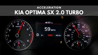 2019 Kia Optima 2.0 Turbo | ACCELERATION