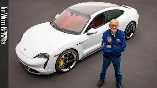 Porsche Taycan – A spaceman's first electric drive on earth