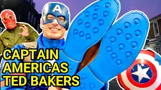 CAPTAIN AMERICA REPAIRS HIS TED BAKER SHOES! Dainite resole shoe repair