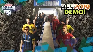 PES 2019 | PRIMEIRAS IMPRESSÕES DA DEMO!!