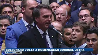 Bolsonaro volta a homenagear Coronel Ustra