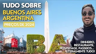 ARGENTINA BUENOS AIRES 2024: Quanto custa, Câmbio, Roteiros, Restaurantes, Dicas, LITERALMENTE TUDO!