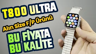 T800 Ultra Smart Watch Kurulum İnceleme | Alınır mı? | Bu Fiyata Bu Replika!