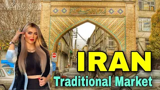 IRAN🇮🇷Walking in the historical grand bazaar of Tabriz in 2024