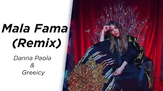 1 Hora | Danna Paola - Mala Fama Remix (Letra/Lyrics) ft. Greeicy