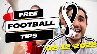 FOOTBALL PREDICTIONS TODAY 02/12/2022|SOCCER PREDICTIONS|BETTING TIPS,#betting@sports betting tips