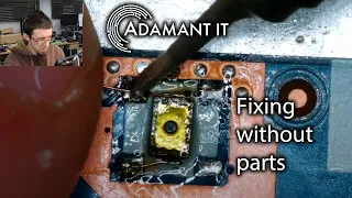 Improv repairing a busted power button - LFC#378