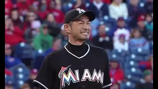 イチロー、奇跡的（変態的）40代の好プレー集（字幕付き）