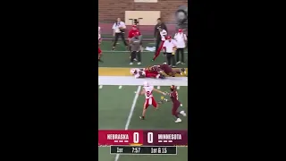 Jeff Sims Breaks Tackles for the 26 yd Gain | Nebraska Football